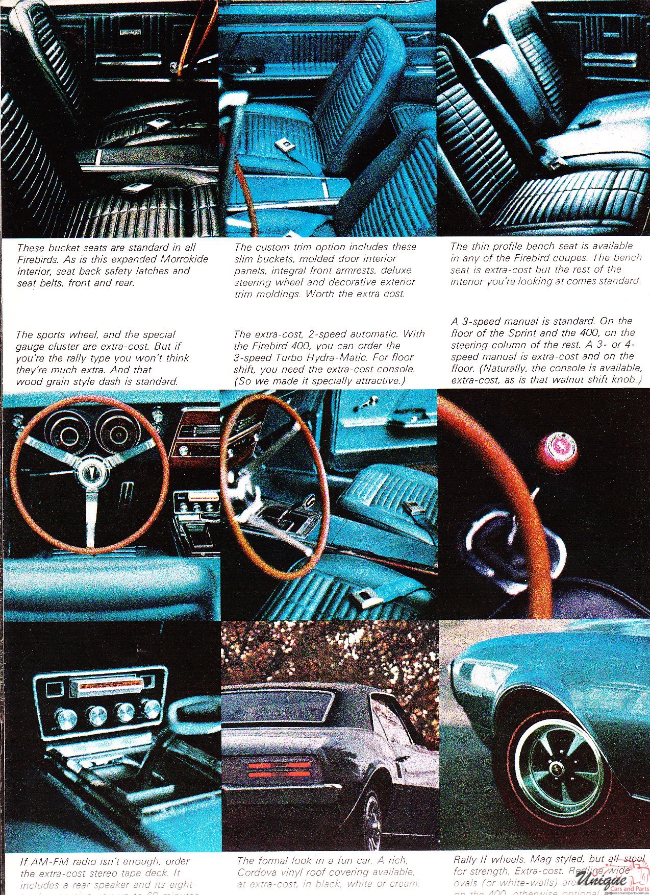 1967 Pontiac Firebird Brochure Page 4
